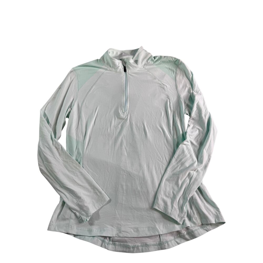 Etonic Quarter Zip Pullover Mint Green Athletic Top Women's Medium NWT